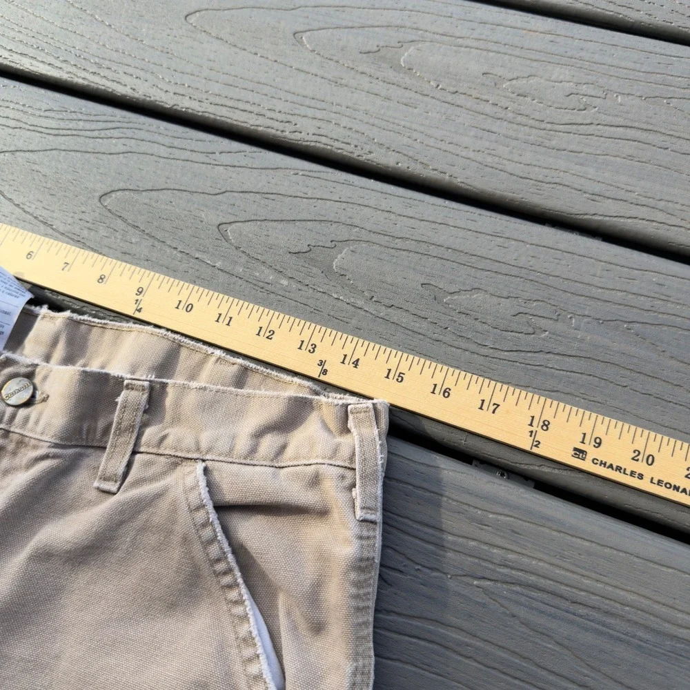 Y2K Distressed B11 DKH Carhartt Carpenter Khaki Color Pants